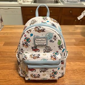 Disney Mickey and Minnie Loungefly Backpack - NWT